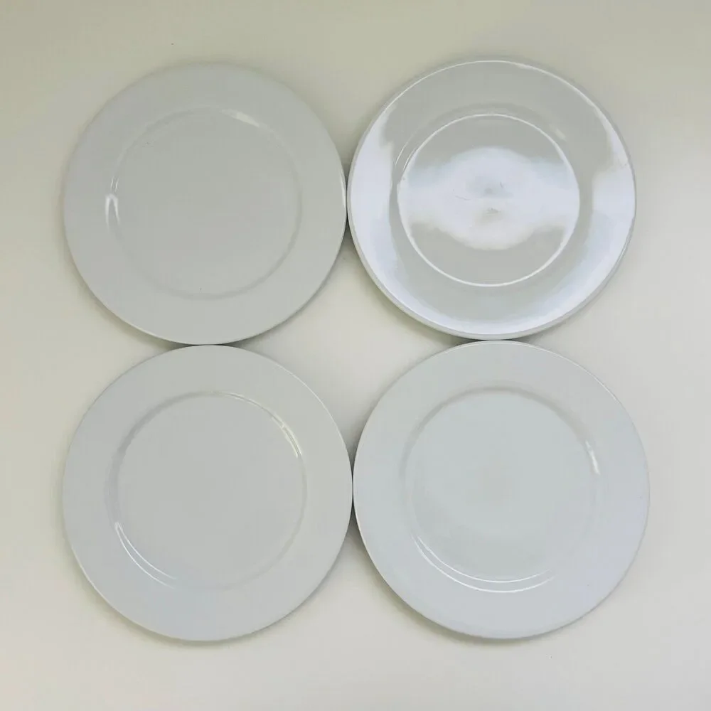 TUXTON Bright White Alaska ALA-90 Wide Rim Rolled Edges 9